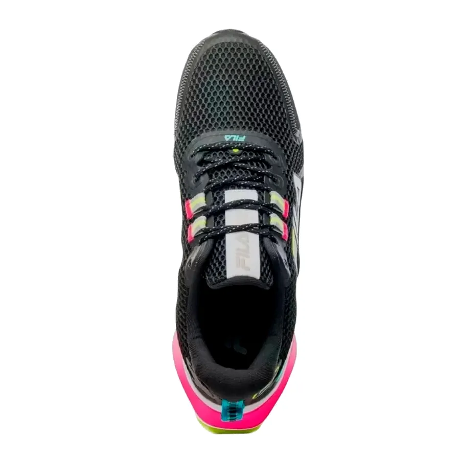 Imagen 3 de 5 de Zapatillas Fila Heathing-NEGRO/FUCSIA