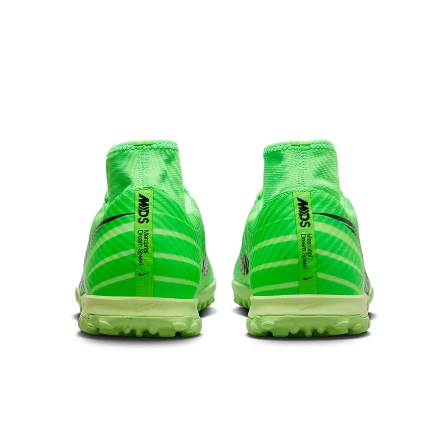 Imagen 3 de 8 de Botines Nike Zoom Superfly 9 Tf-VERDE FLUOR/NEGRO