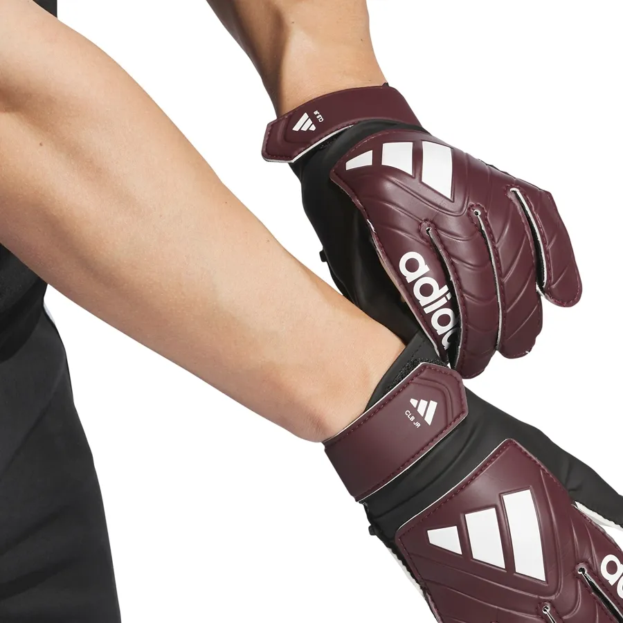 Imagen 3 de 5 de Guantes adidas Copa Club-BORDO/BLANCO