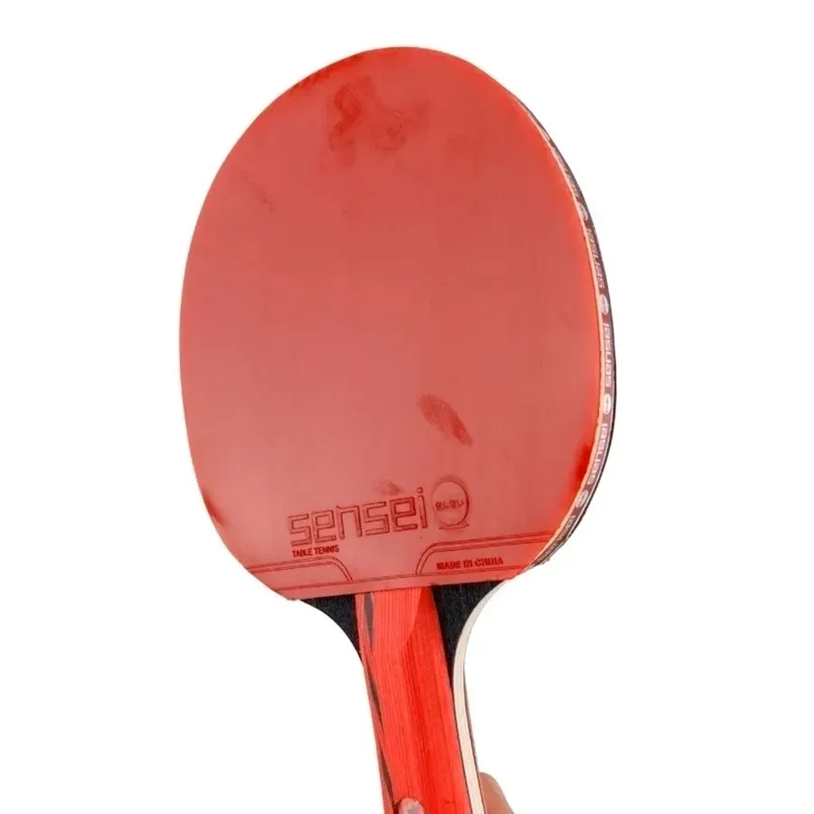Imagen 0 de 5 de Paleta Sensei Ping Pong 5 Star-NEGRO/ROJO