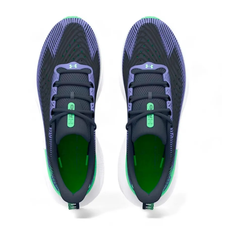 Imagen 2 de 5 de Zapatillas Under Armour Infinite Pro-AZUL/VERDE AGUA