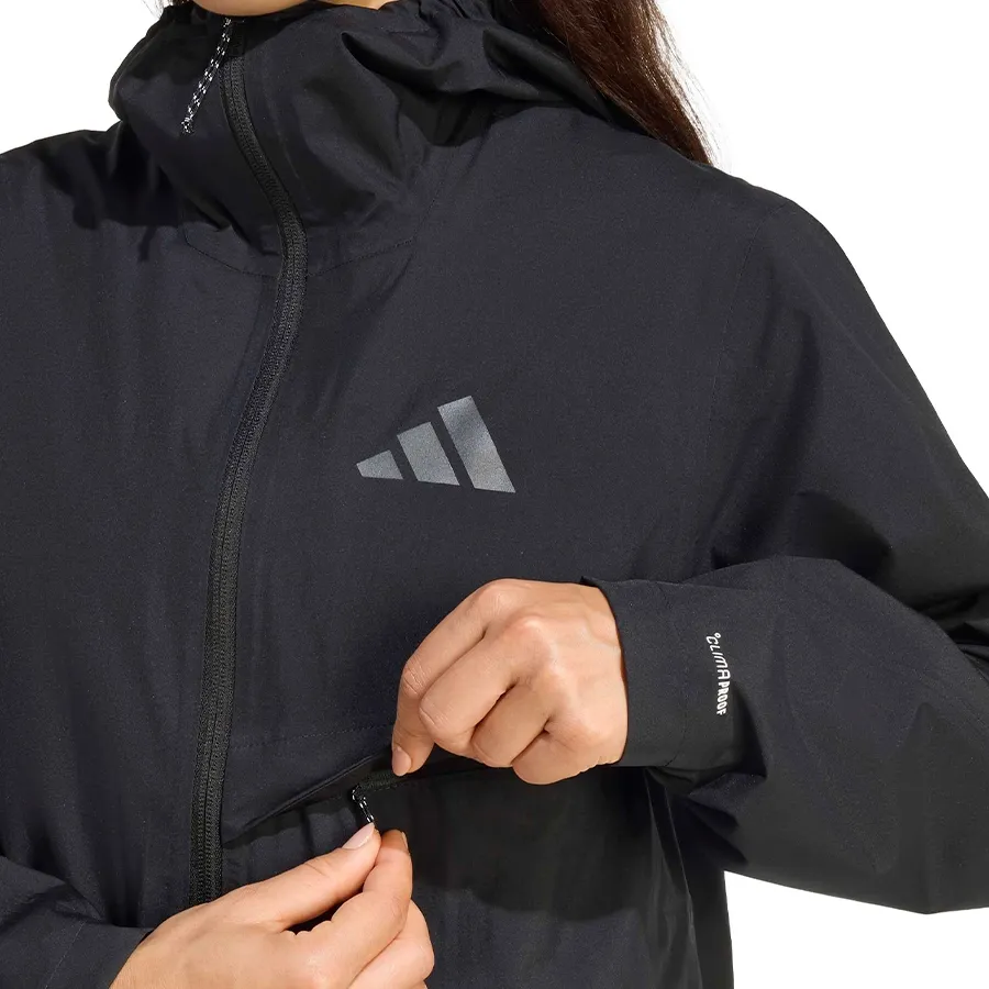 Imagen 4 de 6 de Campera adidas Impermeable Terrex Multi 2-Layer Climaproof-NEGRO