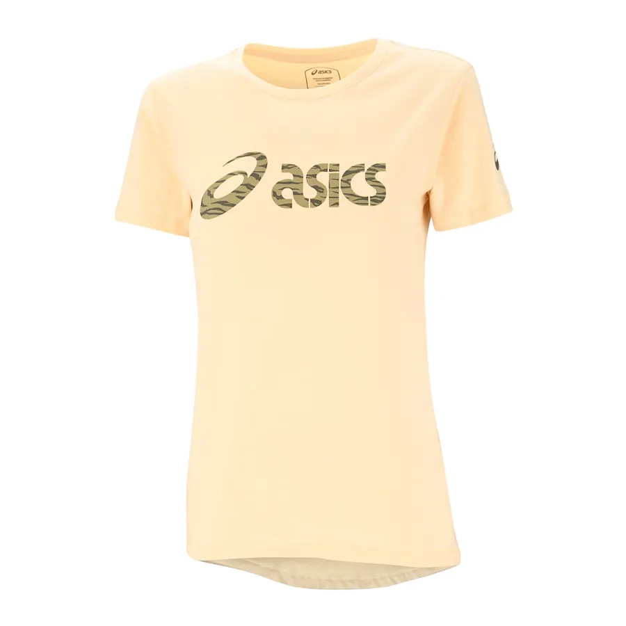 Imagen 1 de 2 de Remera Asics Logo Stripes-CRUDO