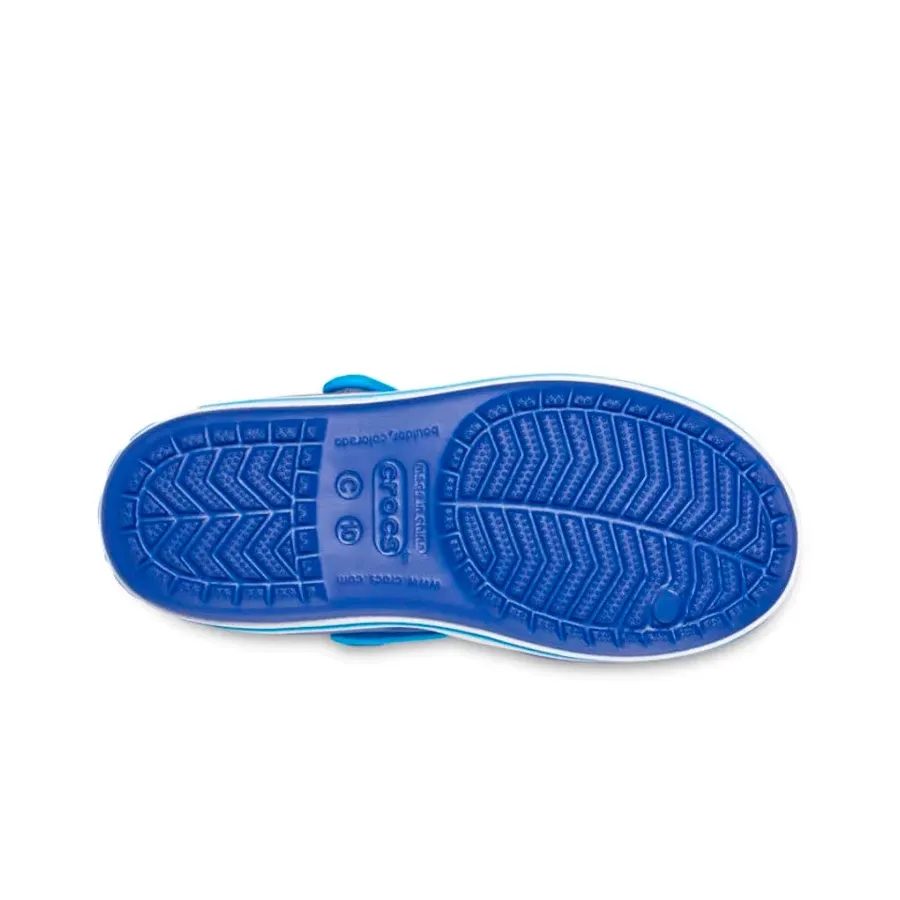 Imagen 2 de 6 de Ojotas Crocs Crocband Kids-AZUL FRANCIA/BLANCO