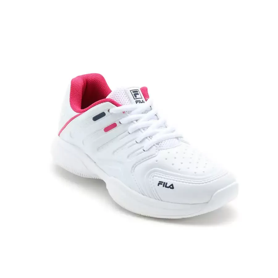 Imagen 3 de 5 de Zapatillas Fila Lugano 6.0 Kids-BLANCO/FUCSIA