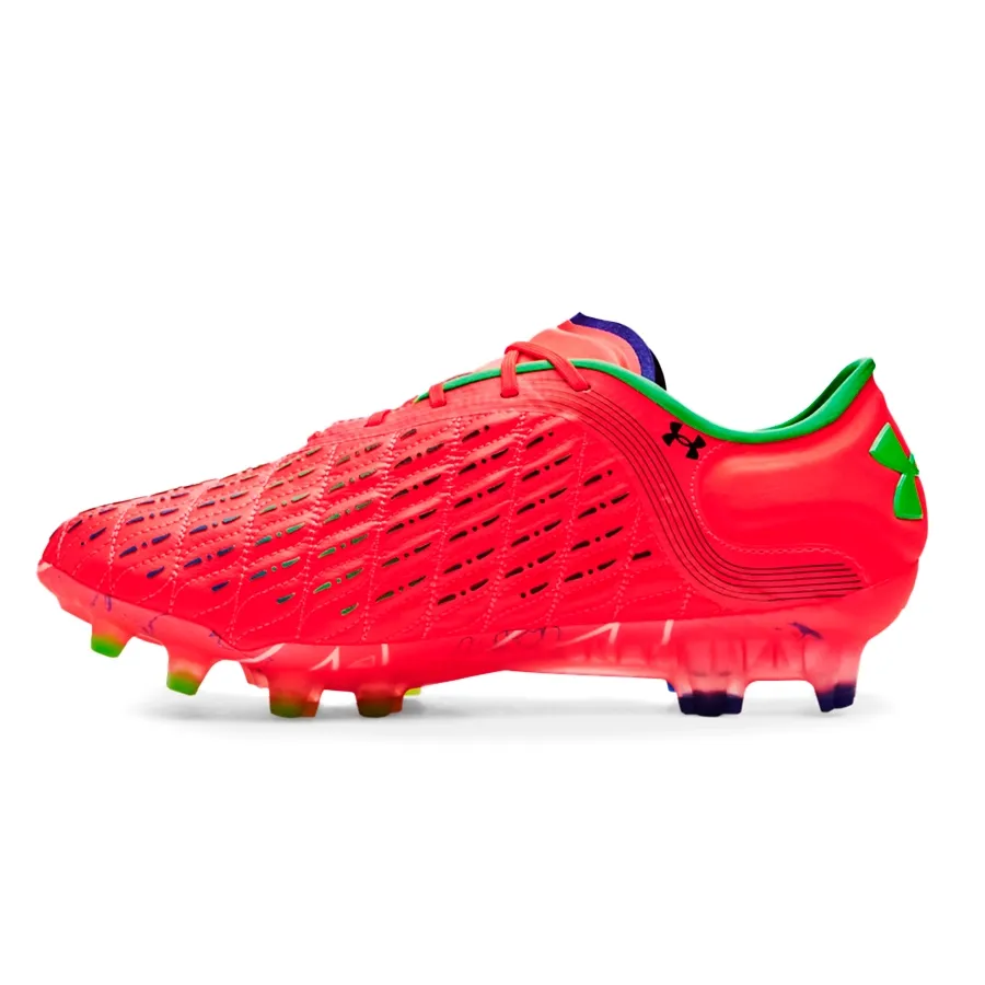 Imagen 1 de 5 de Botines Under Armour Clone Mag Elite 3.0-ROJO/VERDE