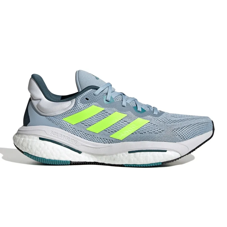 Imagen 0 de 8 de Zapatillas adidas Solarglide 6-CELESTE/AMARILLO FLUOR/PETROLEO