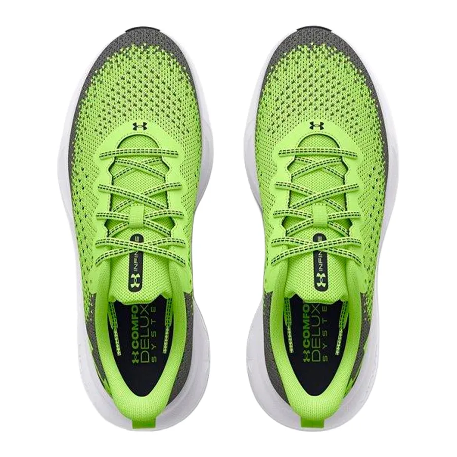Imagen 3 de 5 de Zapatillas Under Armour Infinite-VERDE/GRIS