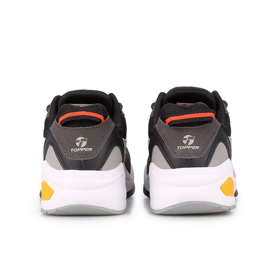 Imagen 3 de 5 de Zapatillas Topper Circus-NEGRO/GRIS/ROJO