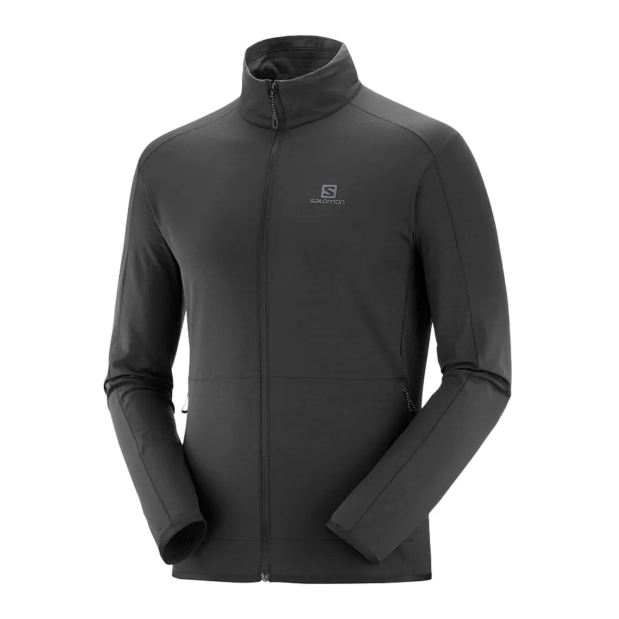 Imagen 0 de 3 de Campera Salomon Outrack fz-NEGRO
