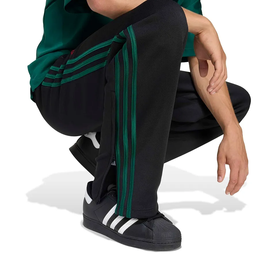 Imagen 3 de 5 de Pantalón adidas originals Firebird Roses-NEGRO/VERDE