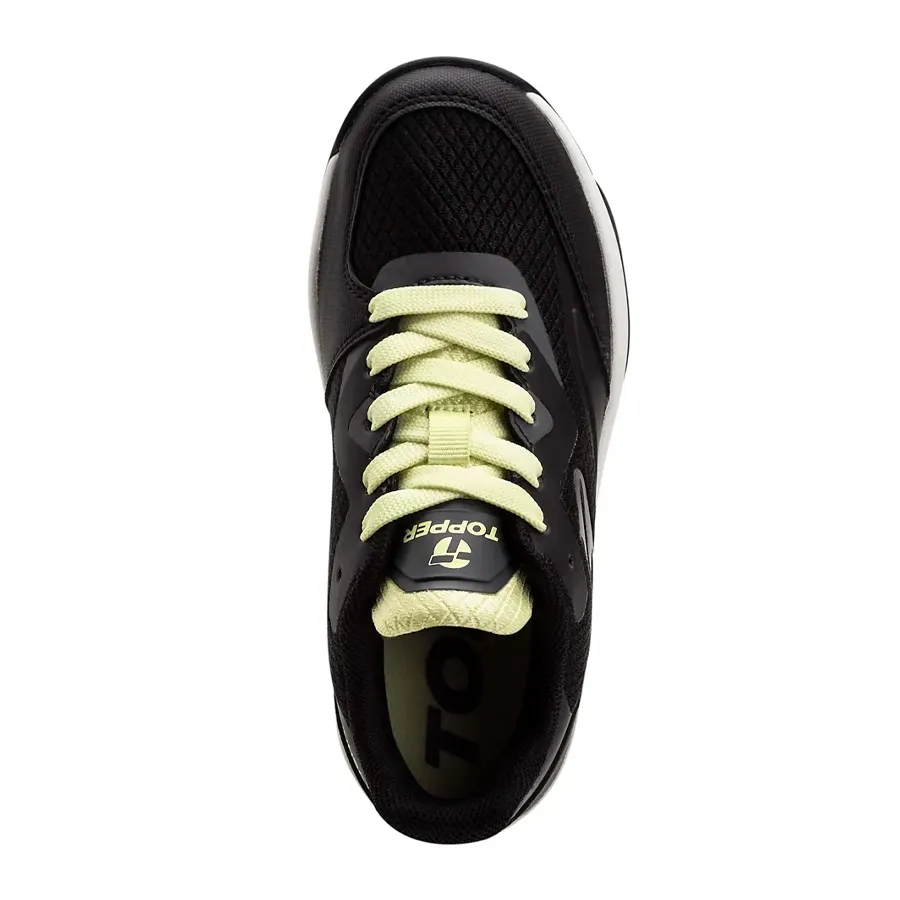 Imagen 3 de 5 de Zapatillas Topper Bercy Kids-NEGRO/BLANCO