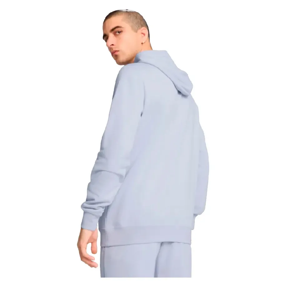 Imagen 3 de 4 de Buzo Puma Essential Logo pequeño-CELESTE