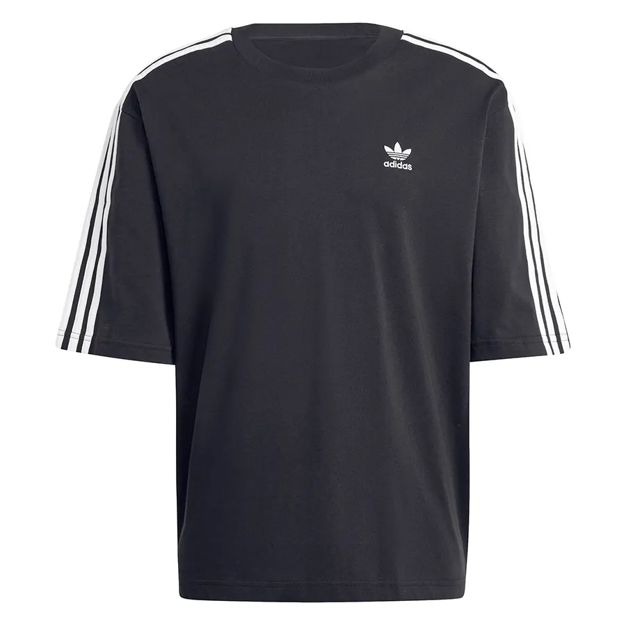 Imagen 3 de 4 de Remera adidas originals Adicolor Oversized Tee-NEGRO/BLANCO