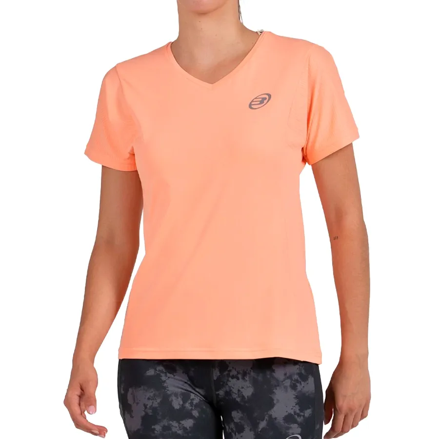 Imagen 0 de 4 de Remera Bullpadel Eches-NARANJA