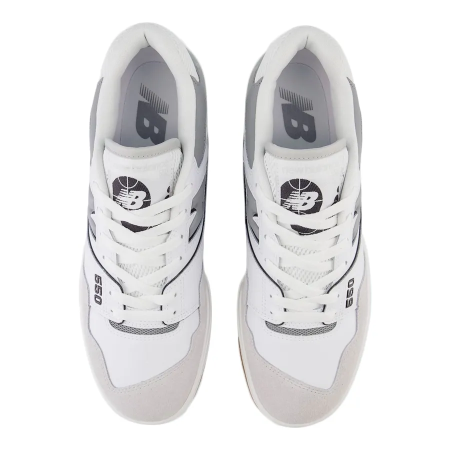 Imagen 3 de 5 de Zapatillas New Balance 550-BLANCO/GRIS