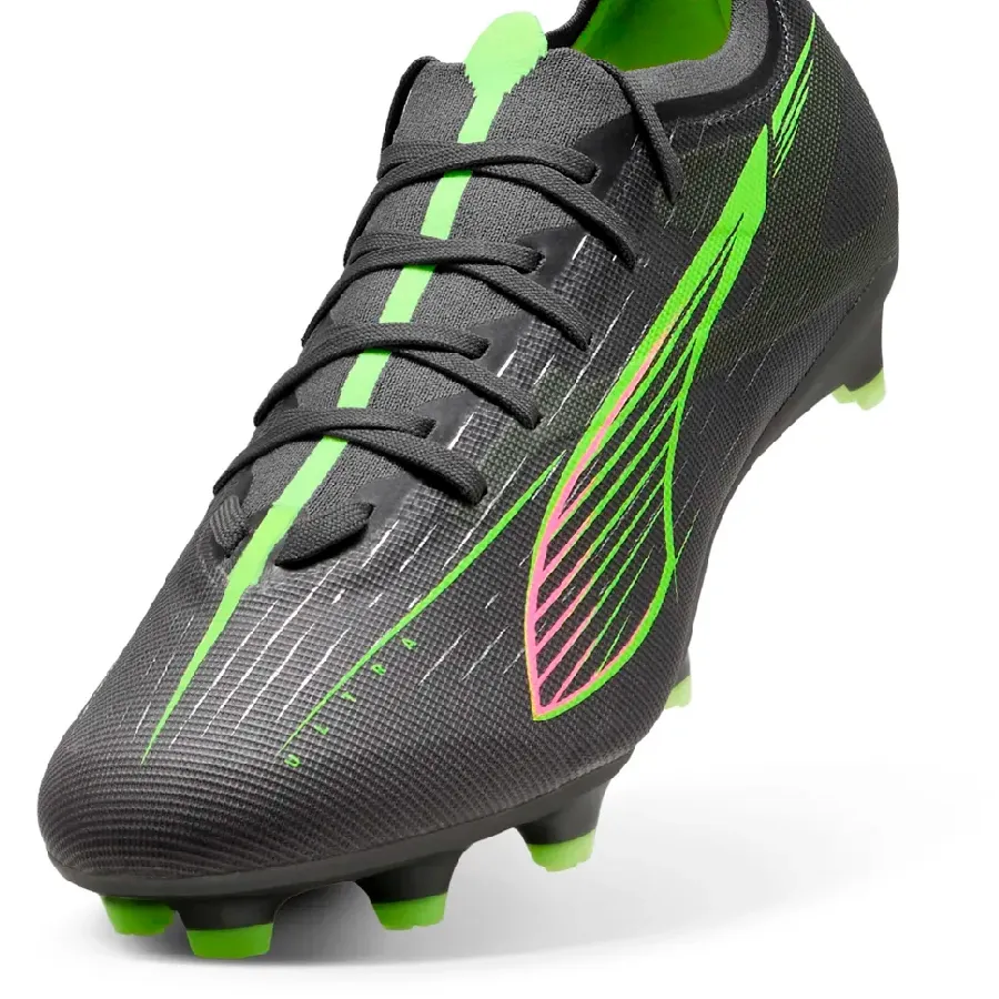 Imagen 2 de 4 de Botines Puma Ultra 5 Match Fg/ag Adp-GRAFITO/VERDE FLUOR
