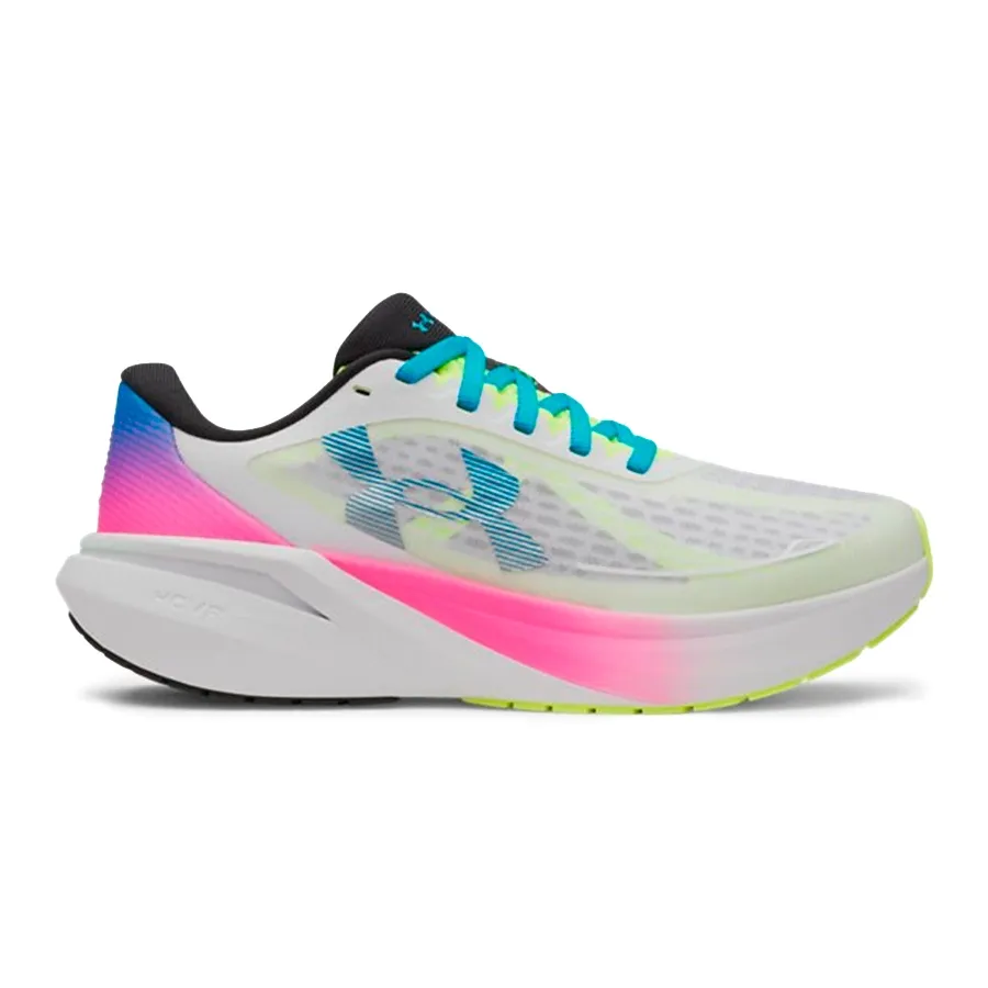 Imagen 0 de 5 de Zapatillas Under Armour Velociti Pace-BLANCO-FUCSIA-TURQUESA