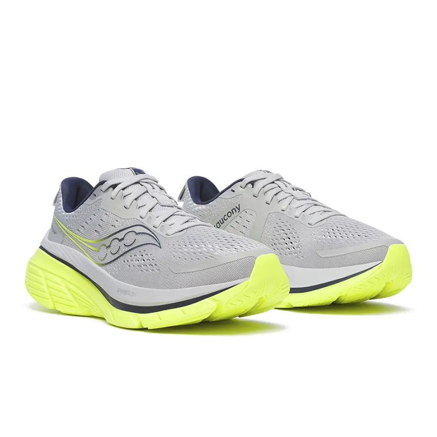Imagen 1 de 5 de Zapatillas Saucony Guide 18-GRIS/AMARILLO FLUOR