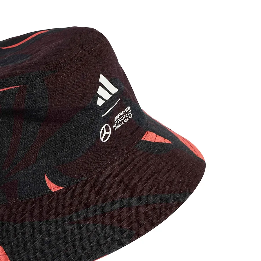 Imagen 2 de 4 de Gorro adidas Mercedes - AMG Petronas-NEGRO/ROJO/SALMON
