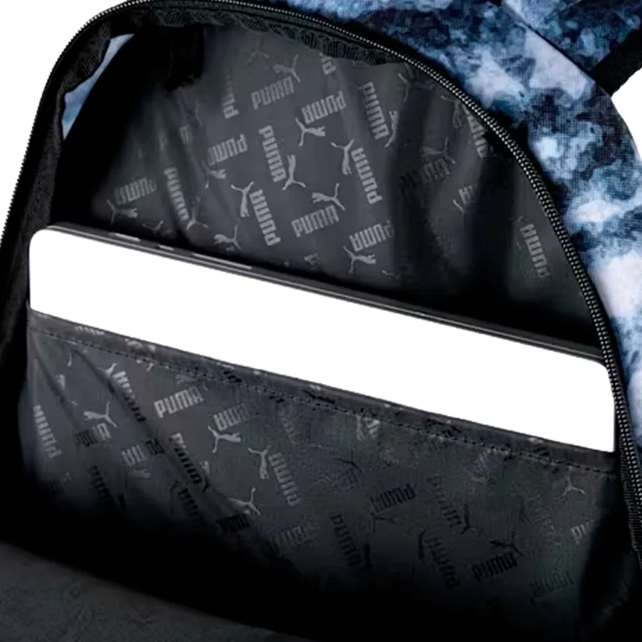 Imagen 4 de 5 de Mochila Academy All-Over Print-NEGRO/BLANCO