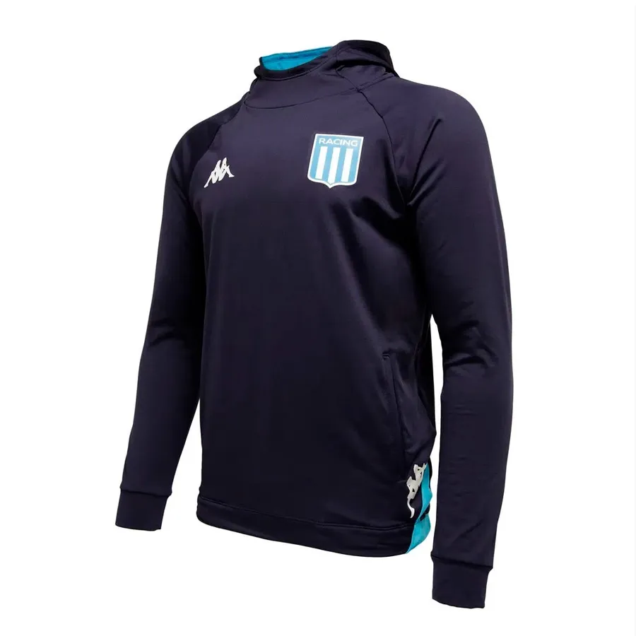 Imagen 4 de 6 de Buzo Kappa Racing 23-MARINO/TURQUESA