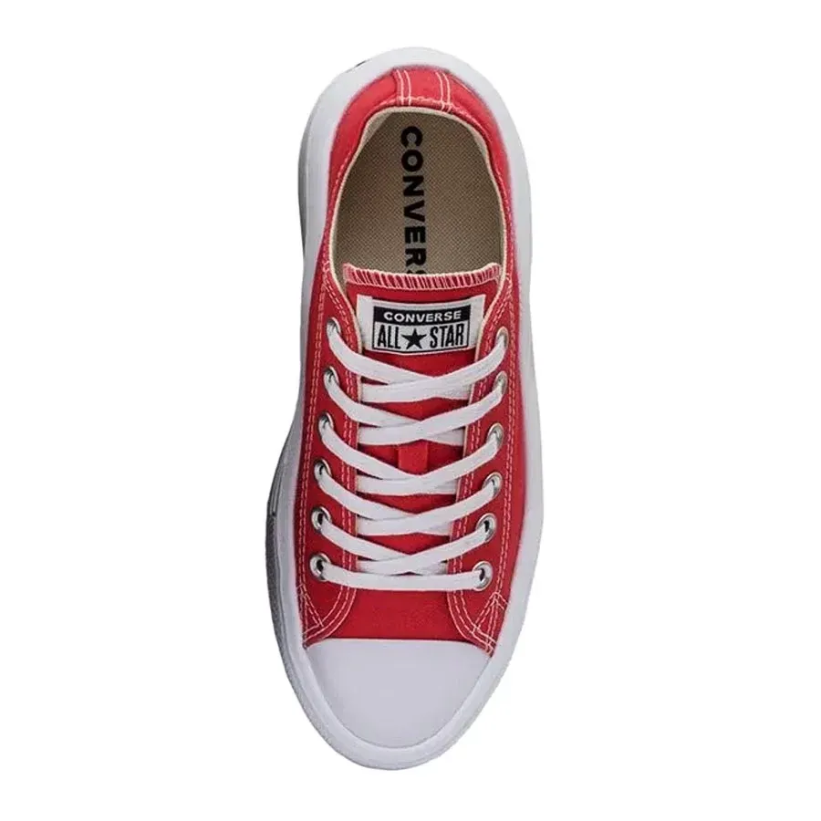 Imagen 3 de 5 de Zapatillas Converse Chuck Taylor All Star Move Ox-ROJO/BLANCO