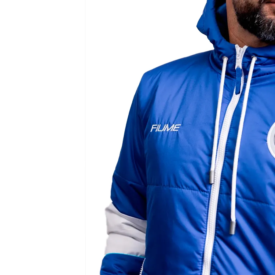 Imagen 3 de 4 de Campera Fiume Sport Invierno Godoy Cruz-AZUL/BLANCO