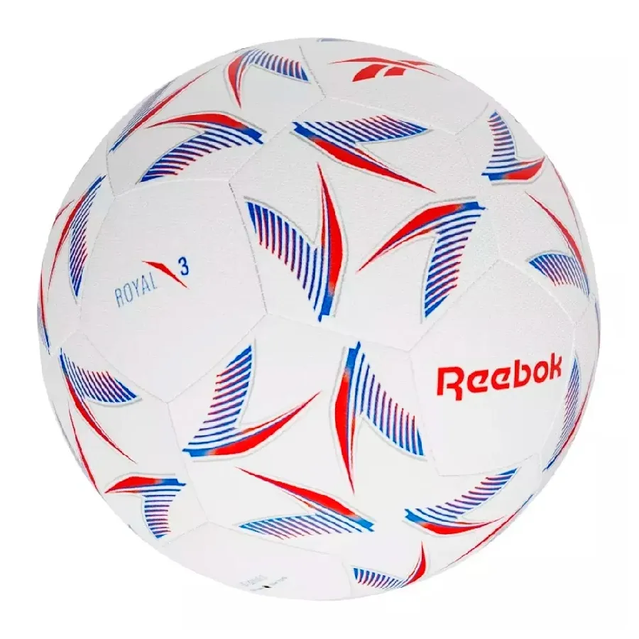Imagen 2 de 3 de Pelota Reebok De Futbol Royal 3-BLANCO/AZUL/ROJO