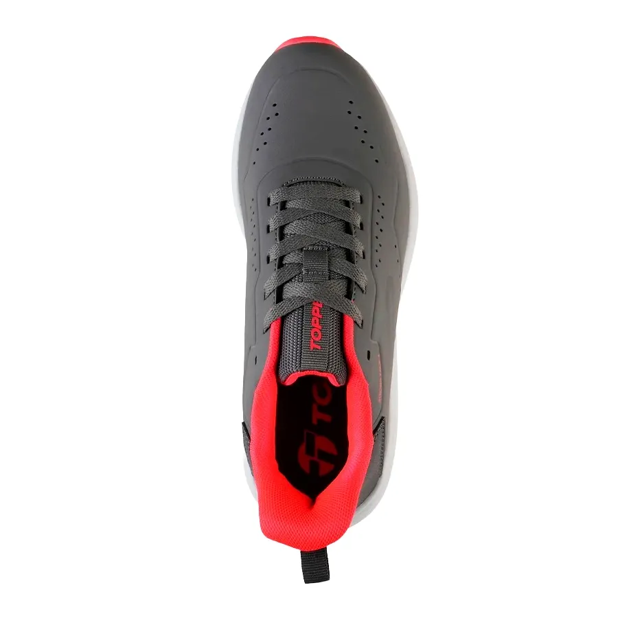 Imagen 2 de 4 de Zapatillas Topper Strong Pace 4 Cs-GRAFITO/FUCSIA