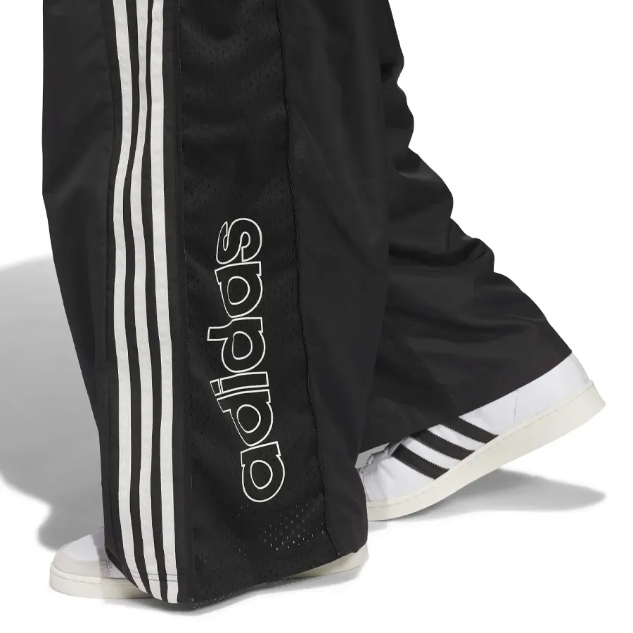 Imagen 4 de 5 de Pantalón adidas originals Windbreak-NEGRO/BLANCO