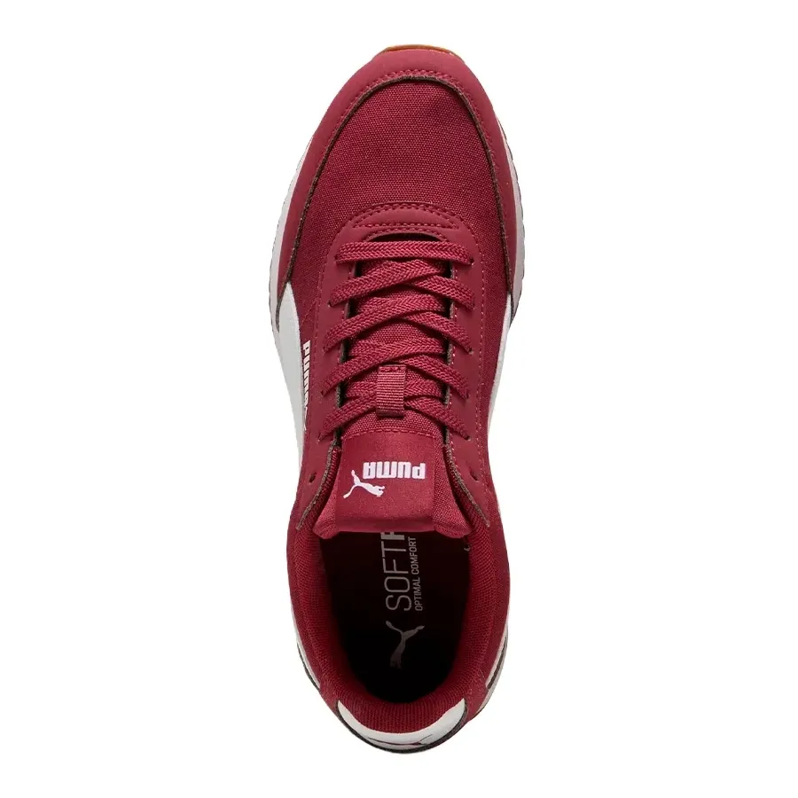 Imagen 3 de 6 de Zapatillas Puma R78 Lightwind-BORDO/BLANCO
