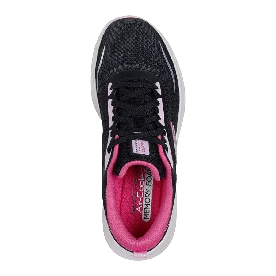 Imagen 3 de 5 de Zapatillas Skechers Vapor Foam Smooth Ride-NEGRO/FUCSIA