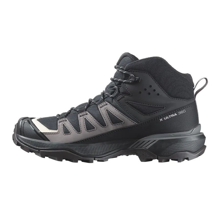 Imagen 2 de 6 de Zapatillas Salomon X Ultra 360 Mid Gore-Tex-NEGRO/GRIS