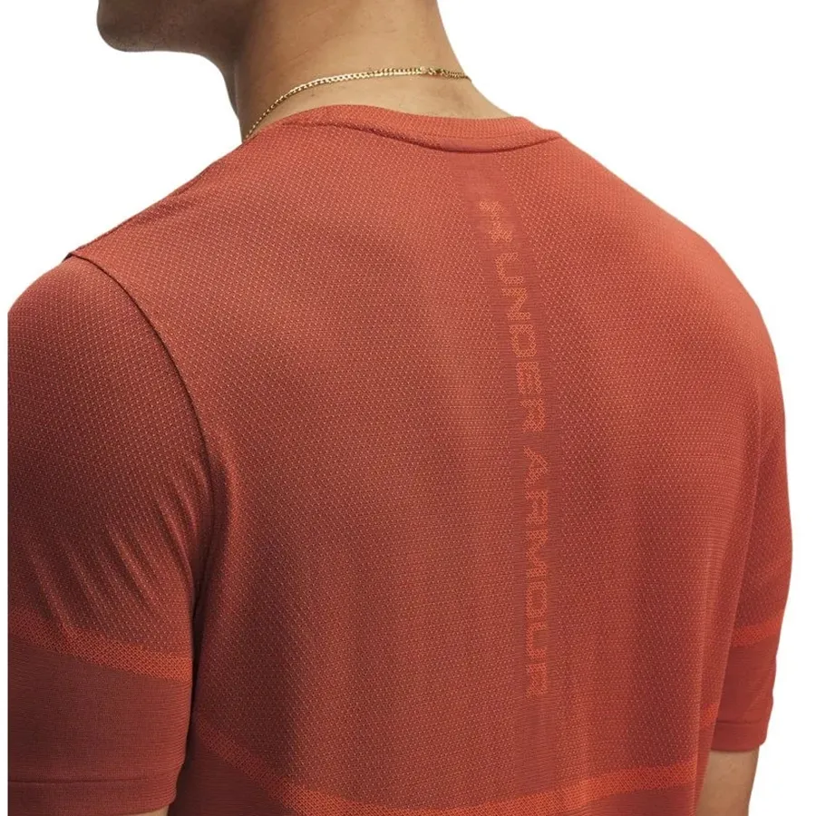 Imagen 2 de 3 de Remera Under Armour Vanish Elite Seamless Ss-NARANJA