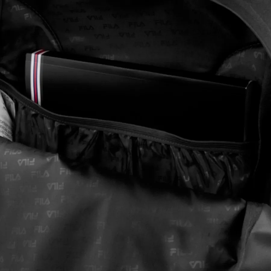 Imagen 4 de 5 de Mochila Fila Tone Logos-NEGRO