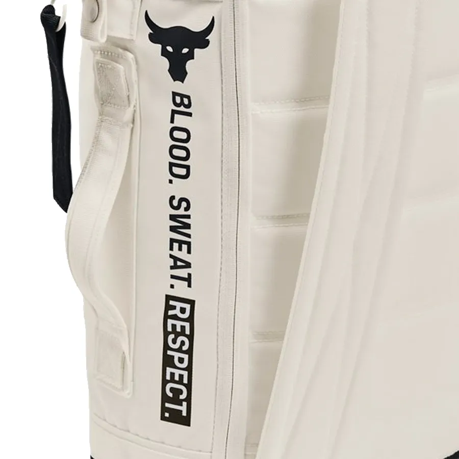 Imagen 4 de 9 de Mochila Under Armour Project Rock Box-BLANCO