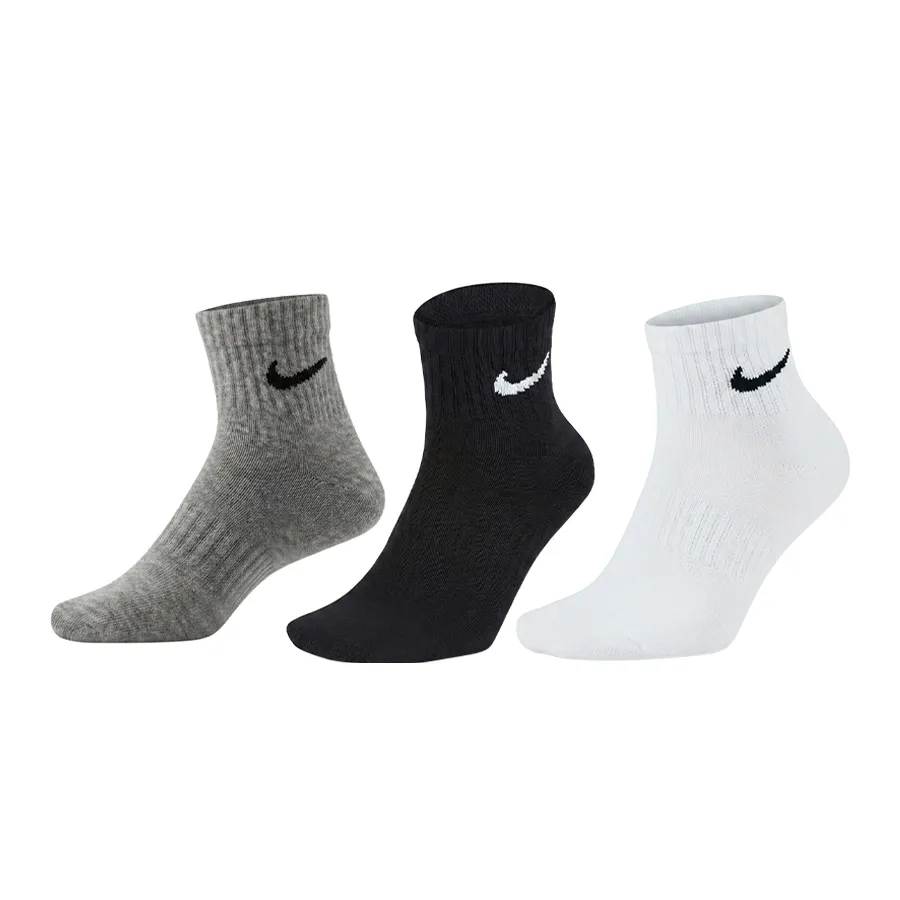 Imagen 0 de 2 de Medias Nike Everyday Lightweight Pack x3-GRIS/BLANCO/NEGRO