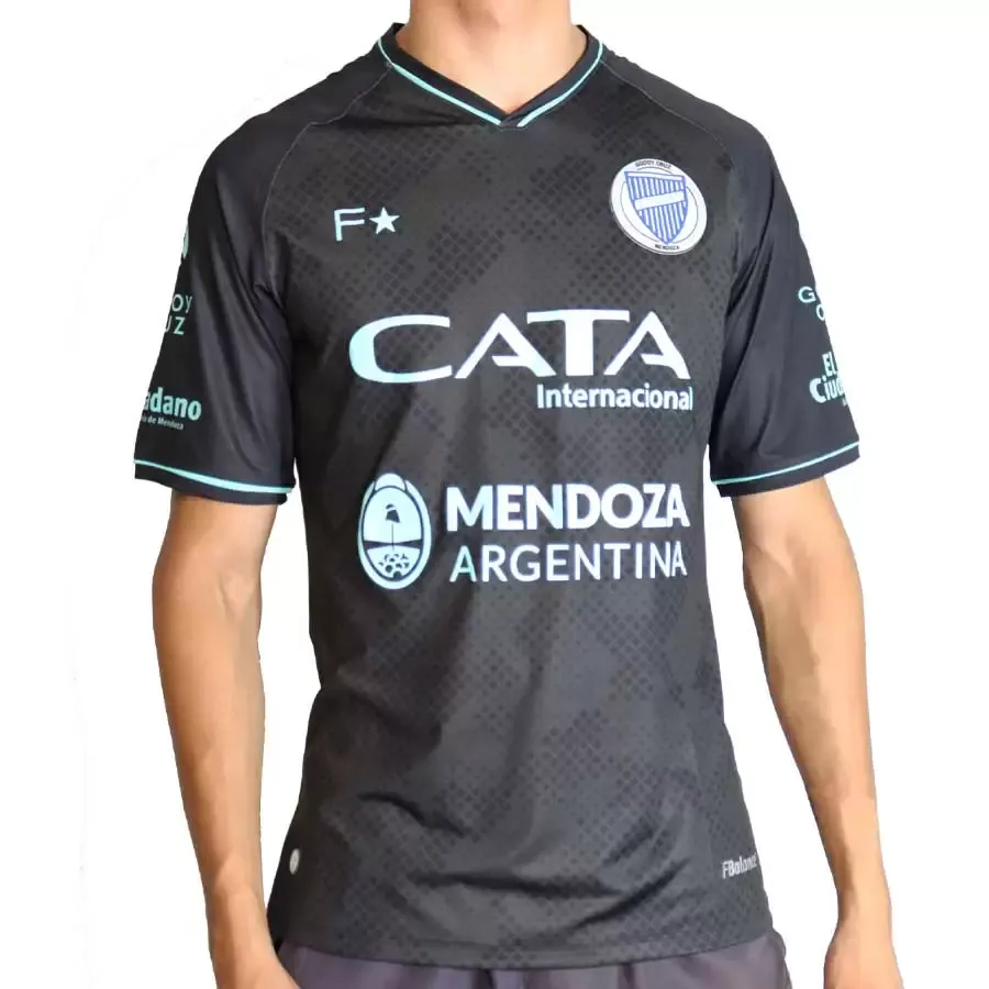 Imagen 0 de 4 de Camiseta Fiume Sport Arquero Oficial Godoy Cruz-NEGRO