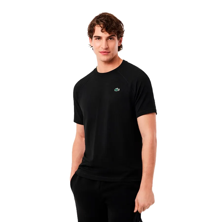 Imagen 0 de 7 de Remera Lacoste Tee Ultra Dry-NEGRO