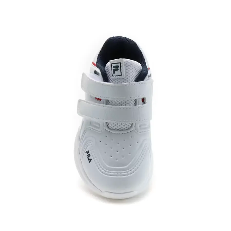 Imagen 1 de 5 de Zapatillas Fila Lugano 6.0 Vlc Baby-BLANCO/MARINO