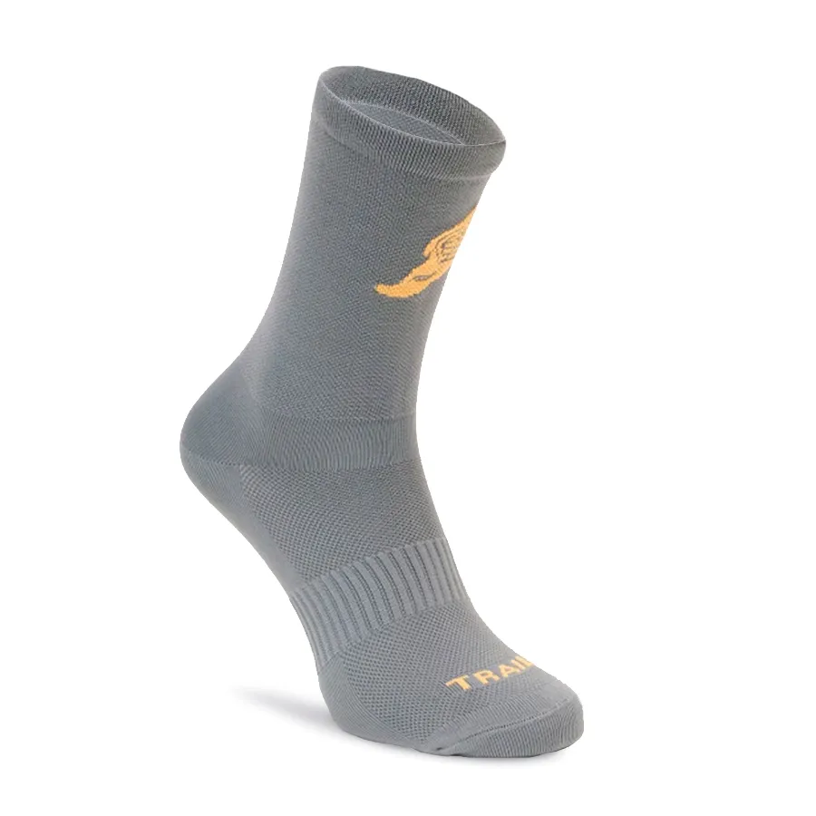 Imagen 1 de 2 de Medias Saucony Trail Compact Crew-GRIS