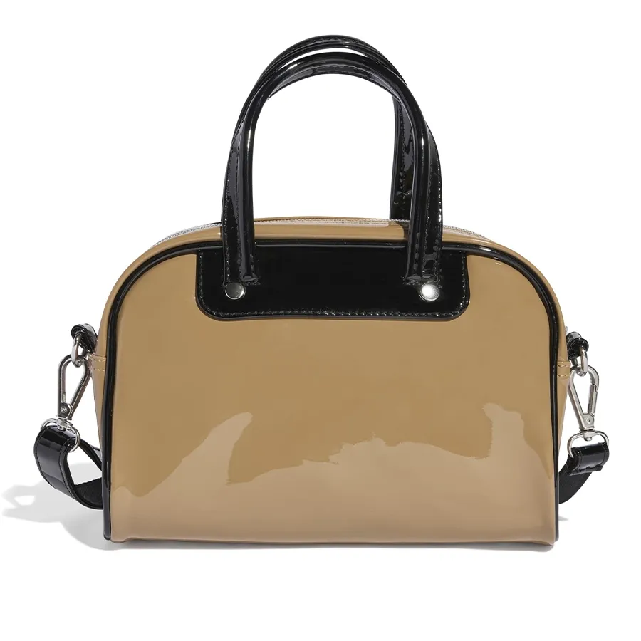 Imagen 1 de 5 de Bolso Adicolor Bb Xs-KAKI/NEGRO