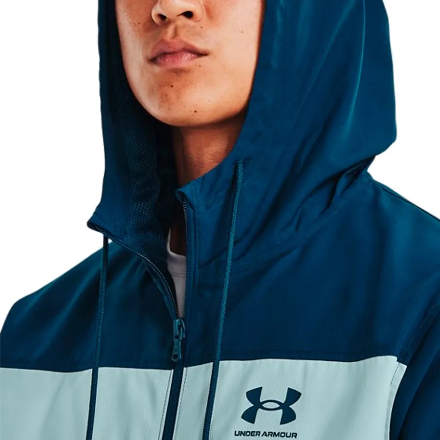 Imagen 2 de 5 de Campera Under Armour Sportstyle Windbreaker-AZUL/TURQUESA