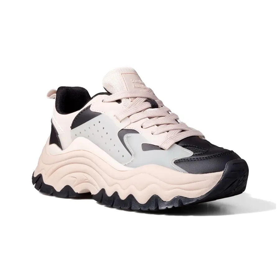 Imagen 1 de 5 de Zapatillas 47 Street Shiver-BEIGE/NEGRO