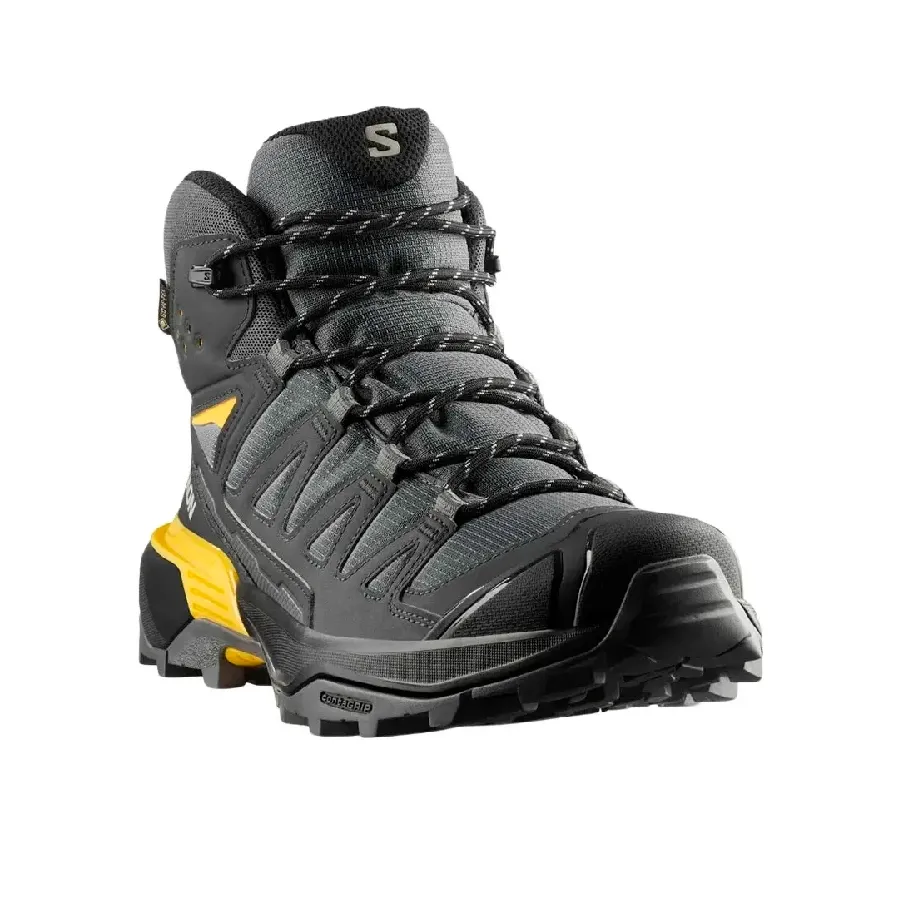 Imagen 1 de 6 de Zapatillas Salomon X ULTRA 360 MID GTX M-NEGRO/GRAFITO/AMARILLO