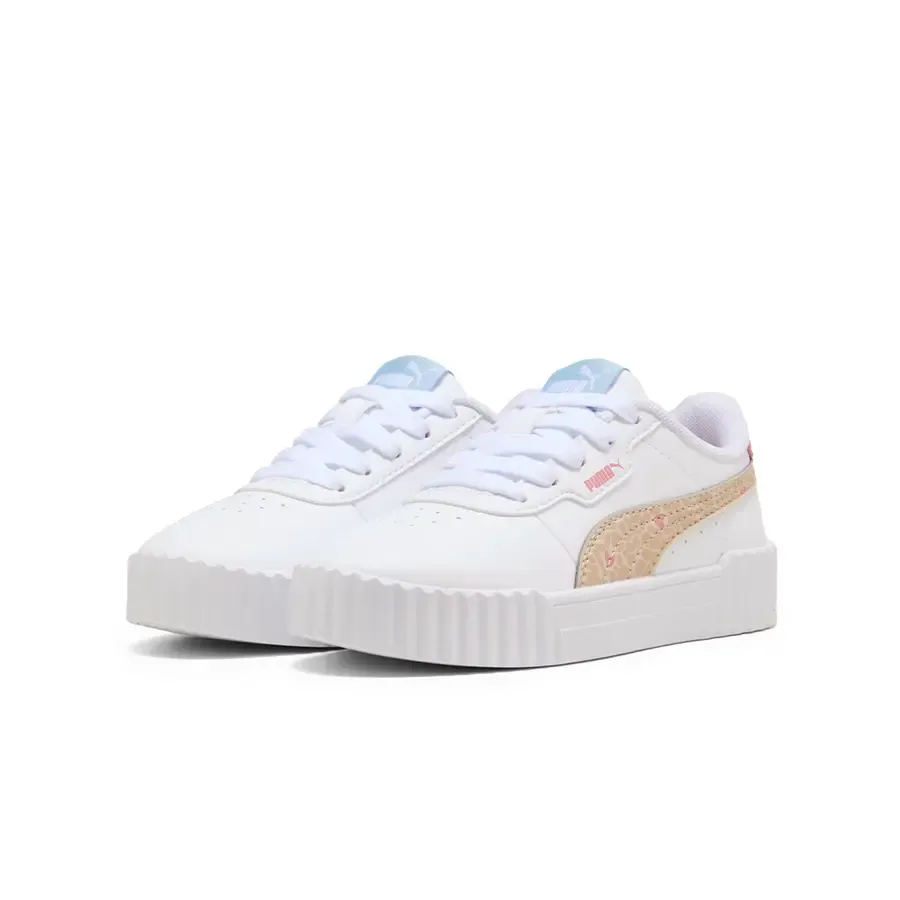 Imagen 1 de 7 de Zapatillas Puma Carina 3.0 Winter Safari-BLANCO/BEIGE/ROSA