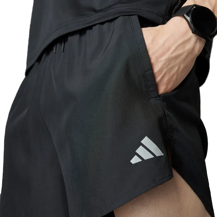 Imagen 6 de 8 de adidas Shorts  Run It-NEGRO