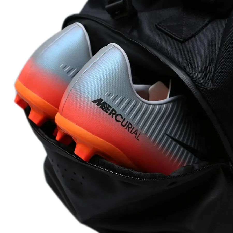 Imagen 2 de 3 de Bolso Nike Futbol Fc Duffel-NEGRO