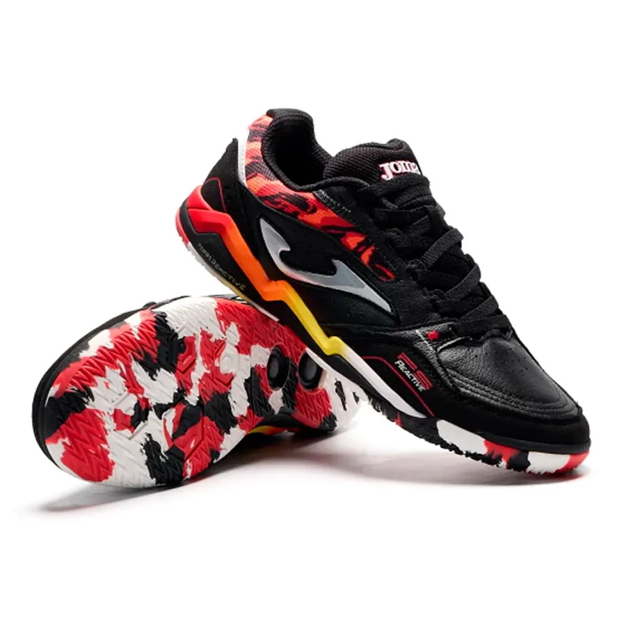 Imagen 5 de 6 de Botines Joma Fs Reactive In-NEGRO/BLANCO/NARANJA
